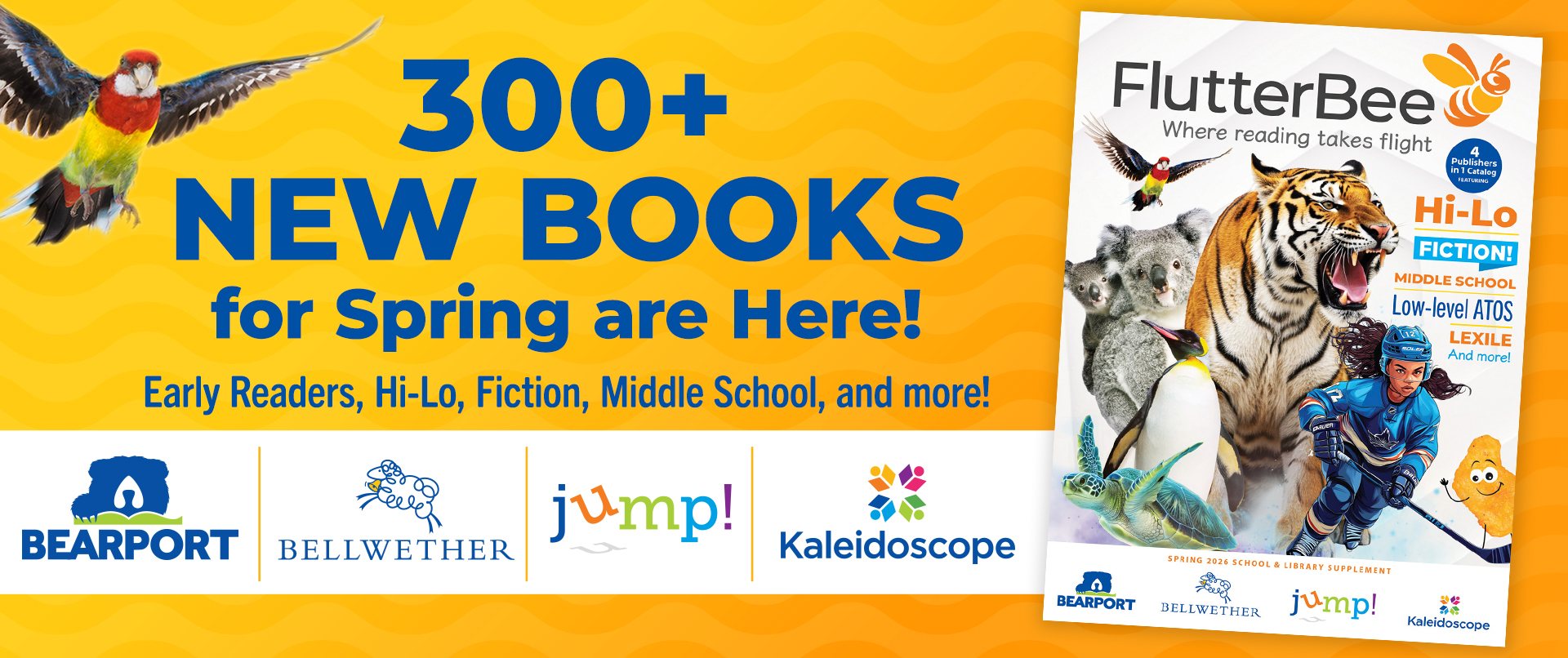 Spring 2026 Library Catalog Splash